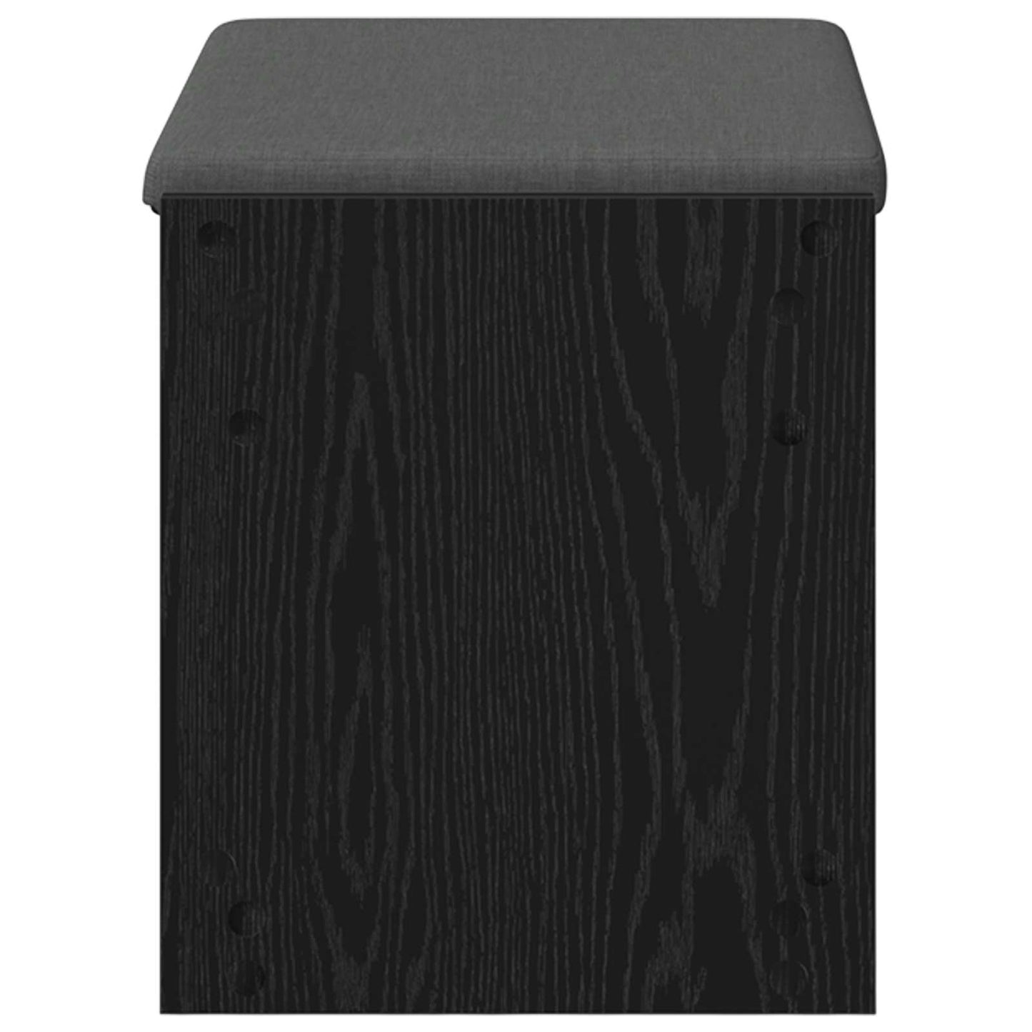 Flurbank Schwarz Eichen-Optik 63 x 38 x 45 cm