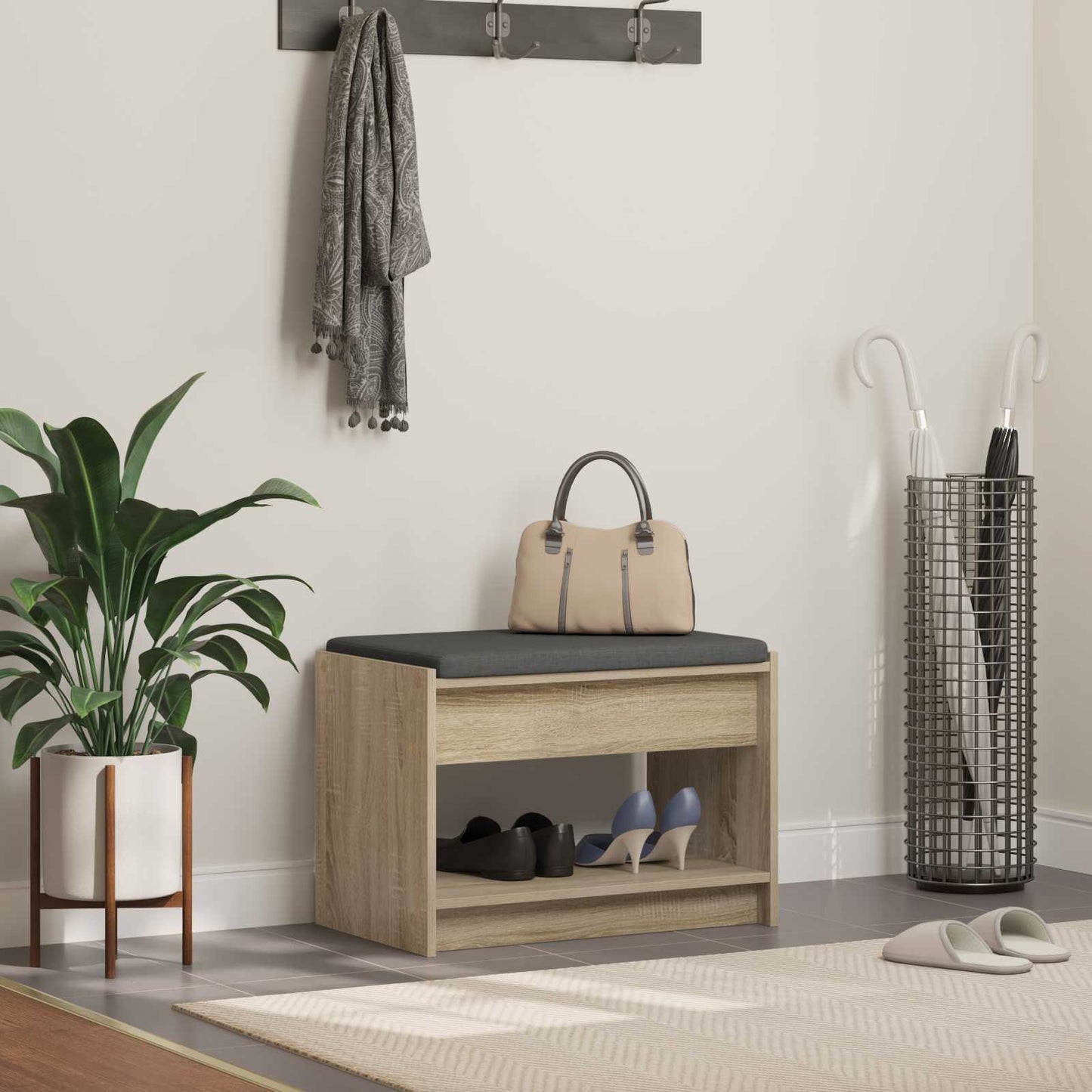 Flurbank Sonoma-Eiche 63 x 38 x 45 cm