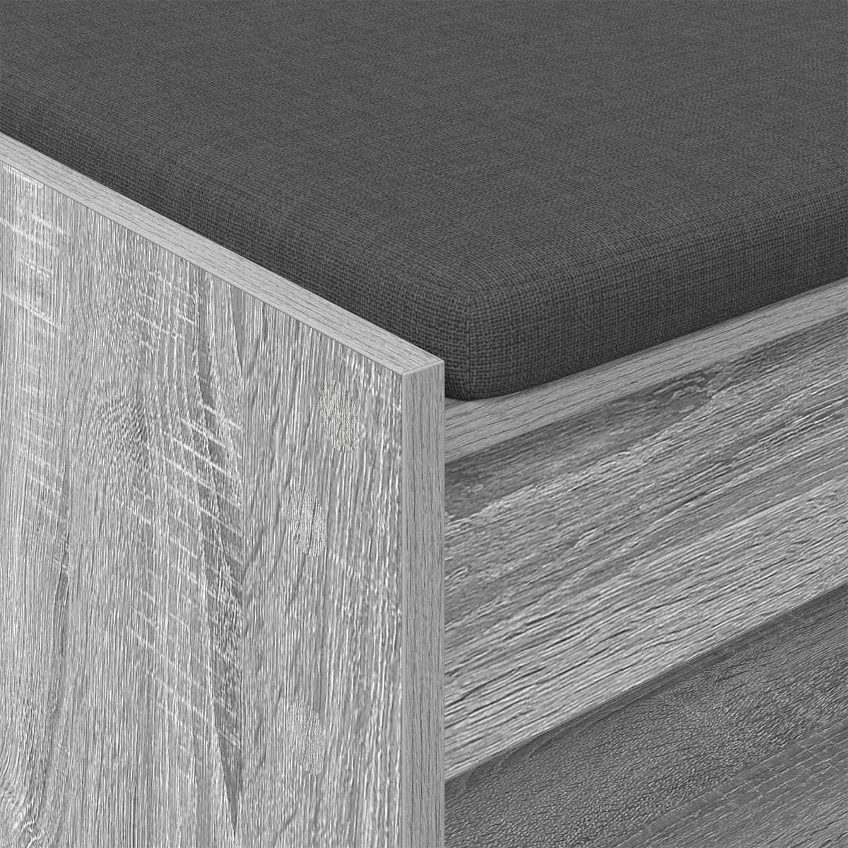 Flurbank Sonoma-Grau 63 x 38 x 45 cm