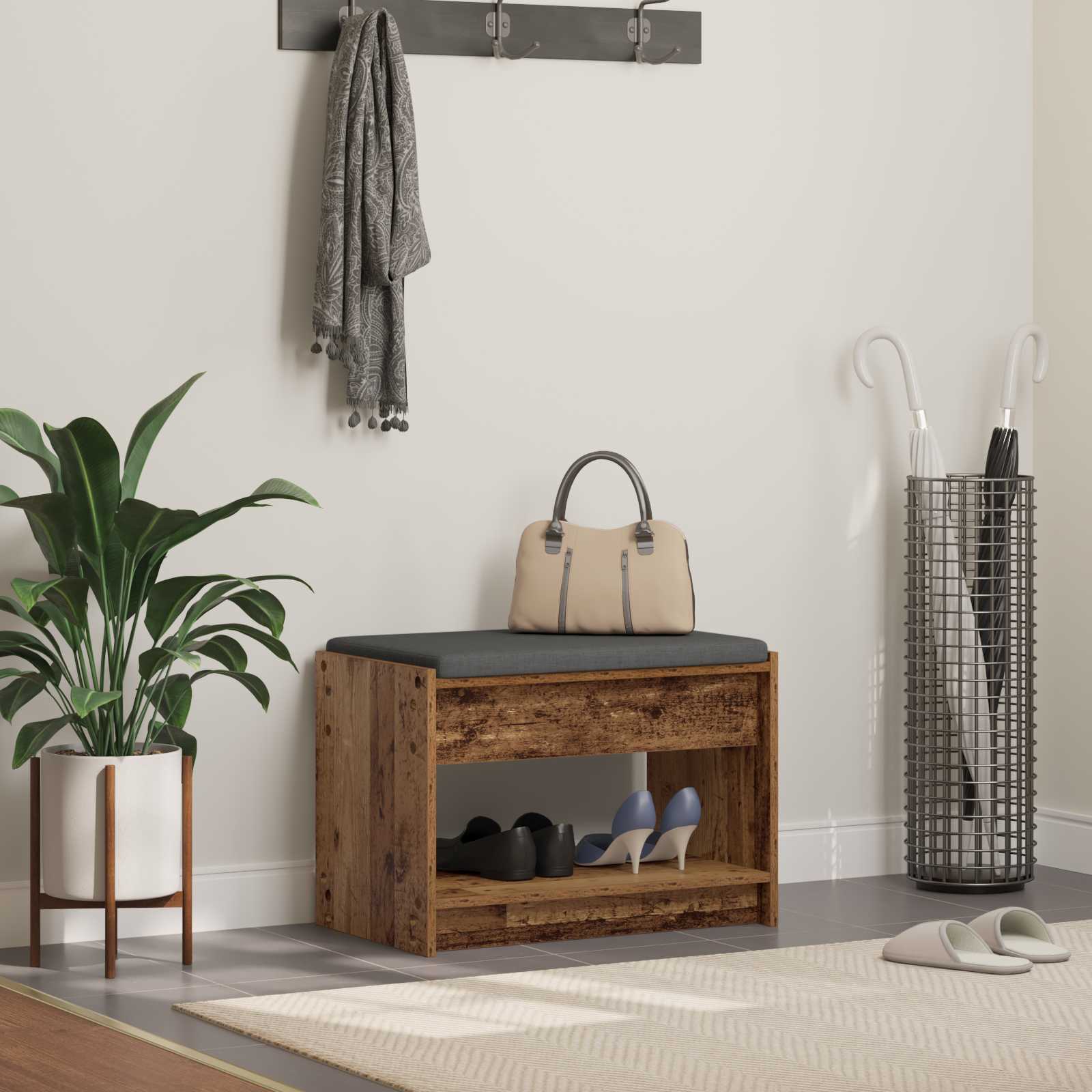 Flurbank Altholz 63 x 38 x 45 cm