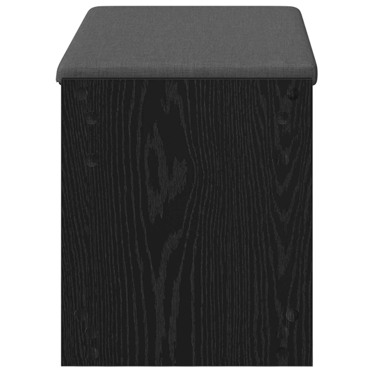 Flurbank Schwarz Eichen-Optik 83 x 38 x 45 cm