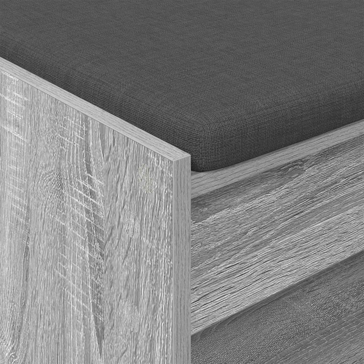 Flurbank Sonoma-Grau 83 x 38 x 45 cm