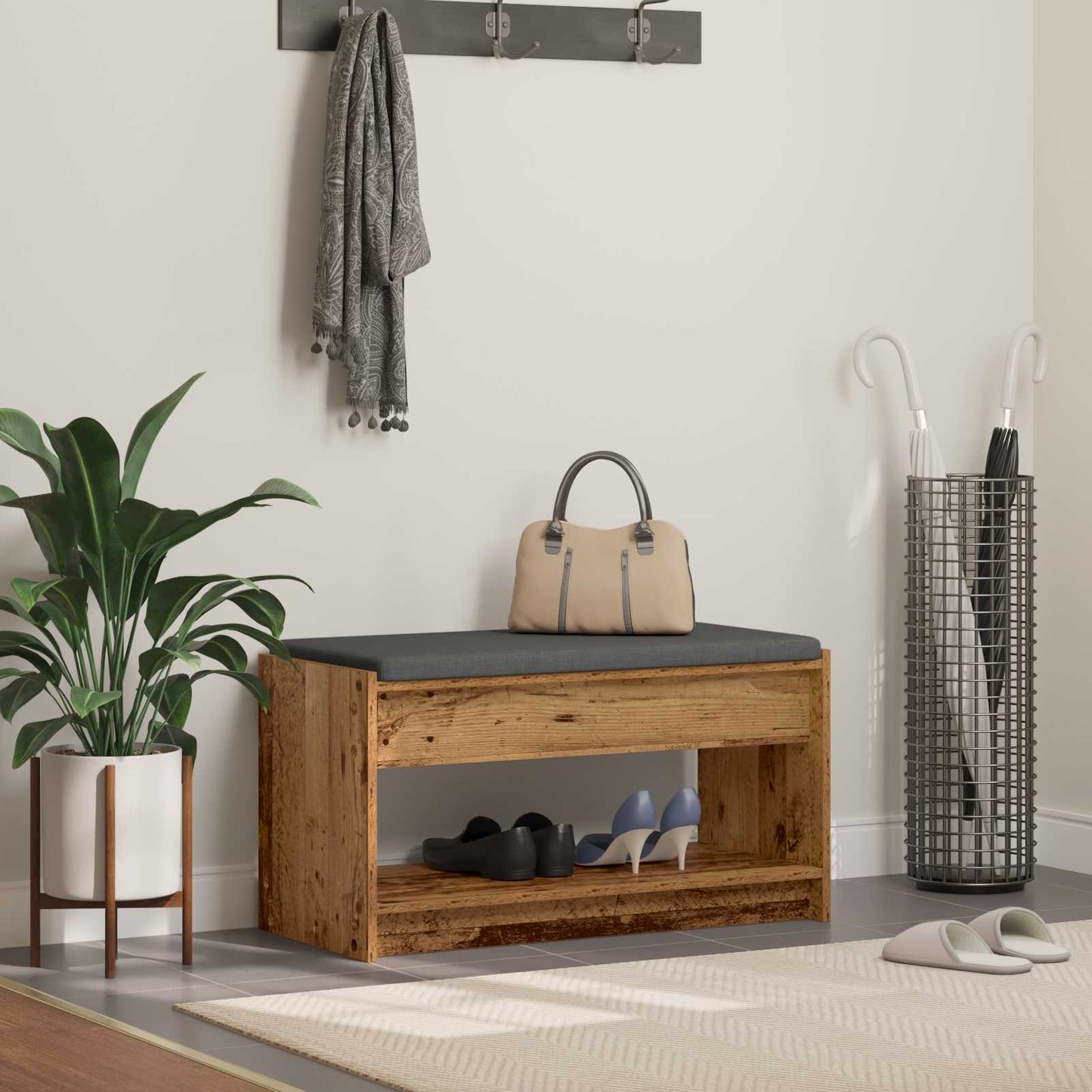 Flurbank Altholz 83 x 38 x 45 cm
