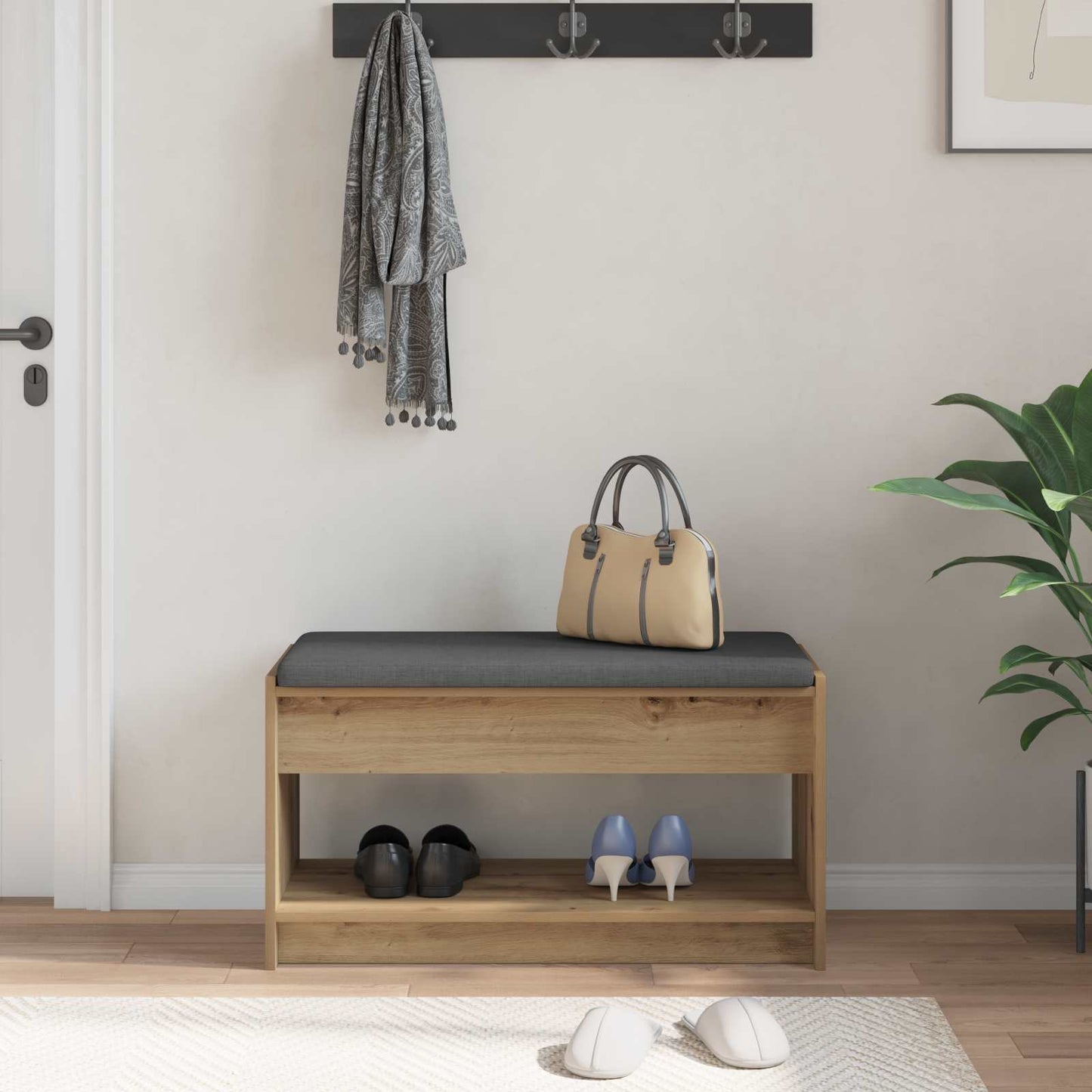 Flurbank Artisan-Eiche 83 x 38 x 45 cm