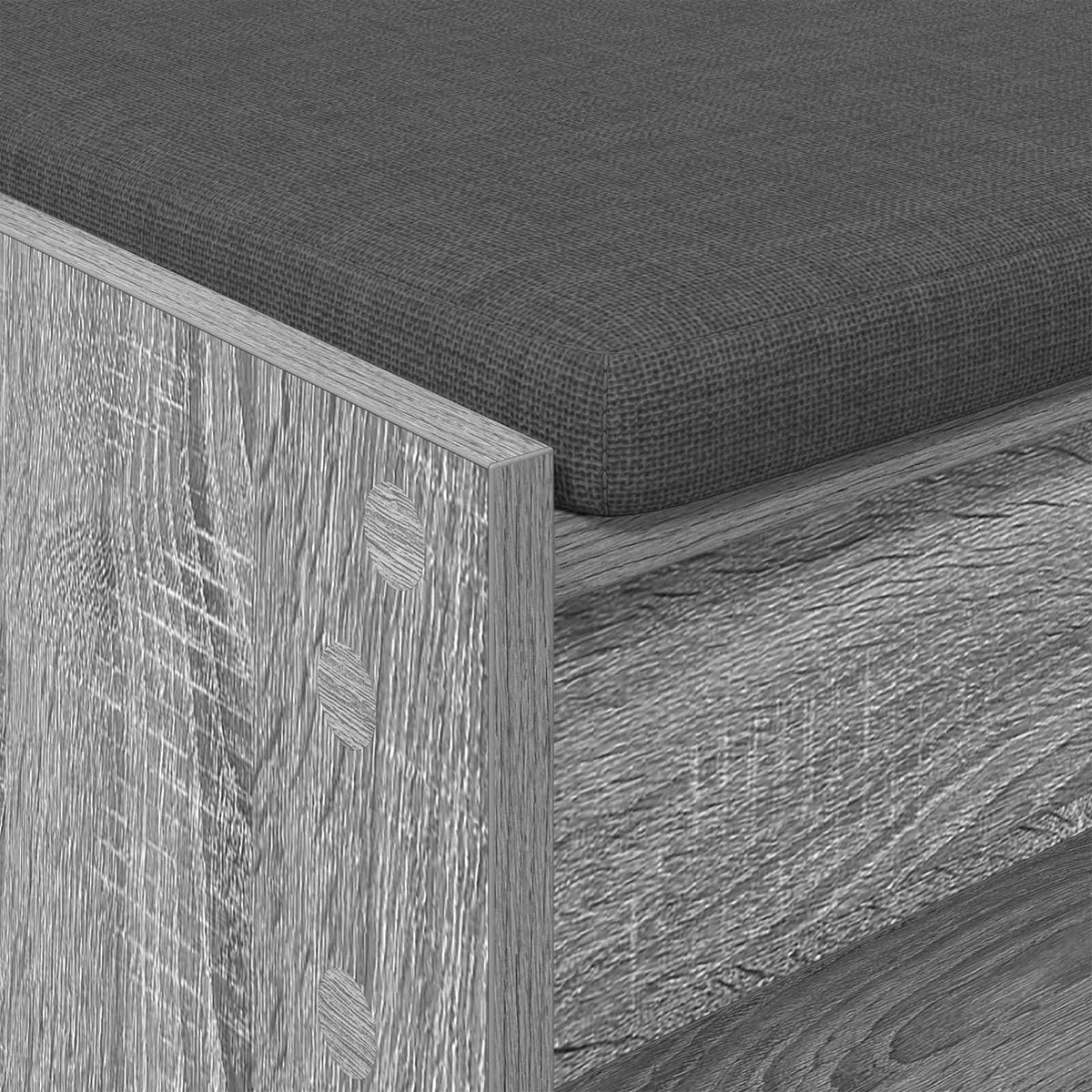 Flurbank Sonoma-Grau 103 x 38 x 45 cm