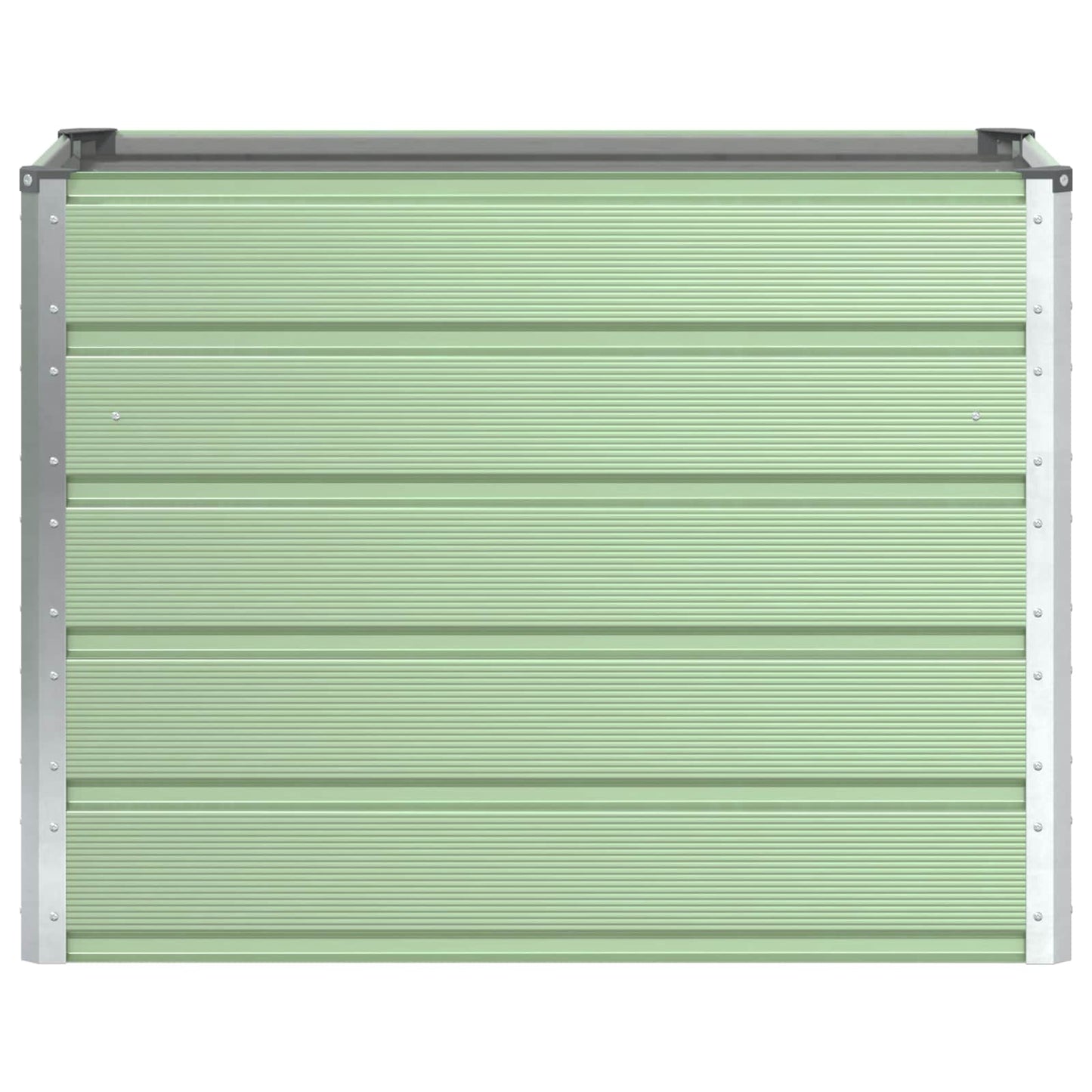 Pflanzkübel Pastellgrün 100 x 50 x 77 cm Verzinkter Stahl