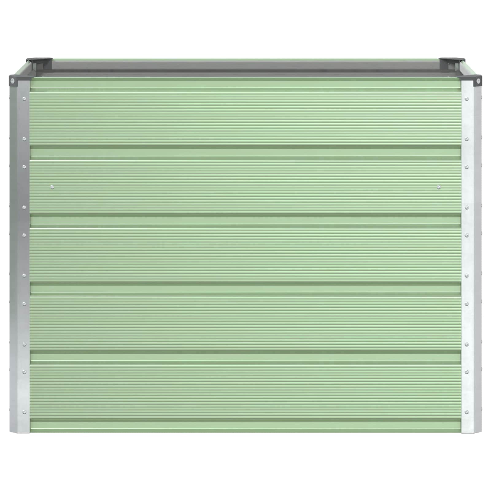 Pflanzkübel Pastellgrün 100 x 50 x 77 cm Verzinkter Stahl