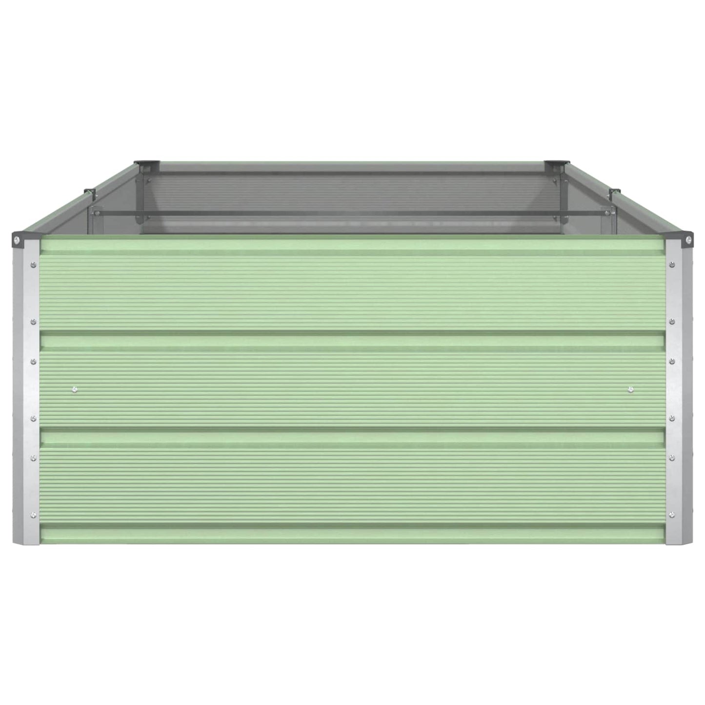 Pflanzkübel Pastellgrün 195 x 100 x 45 cm Verzinkter Stahl