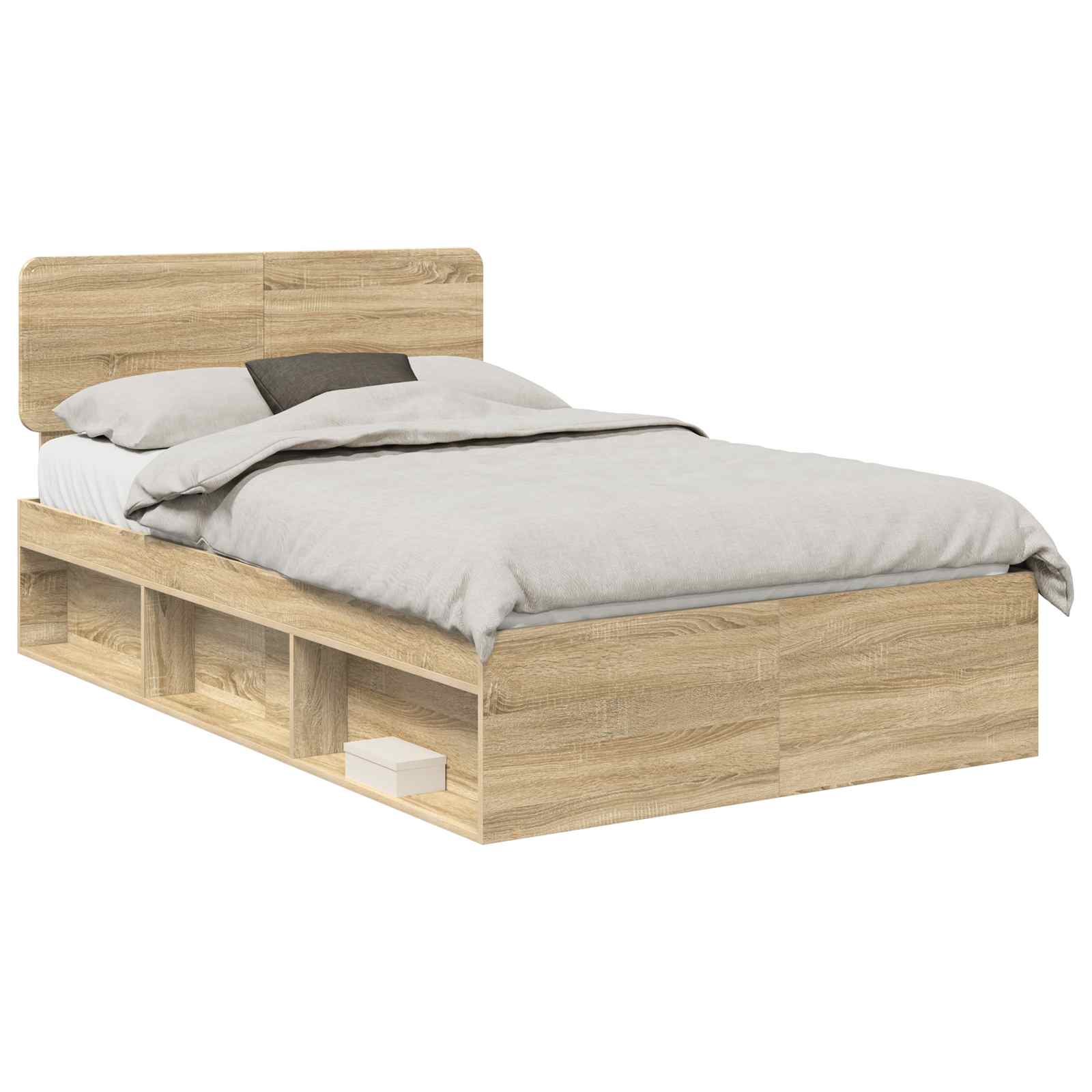 Bettrahmen Sonoma 120 x 190 cm Massives Kiefernholz