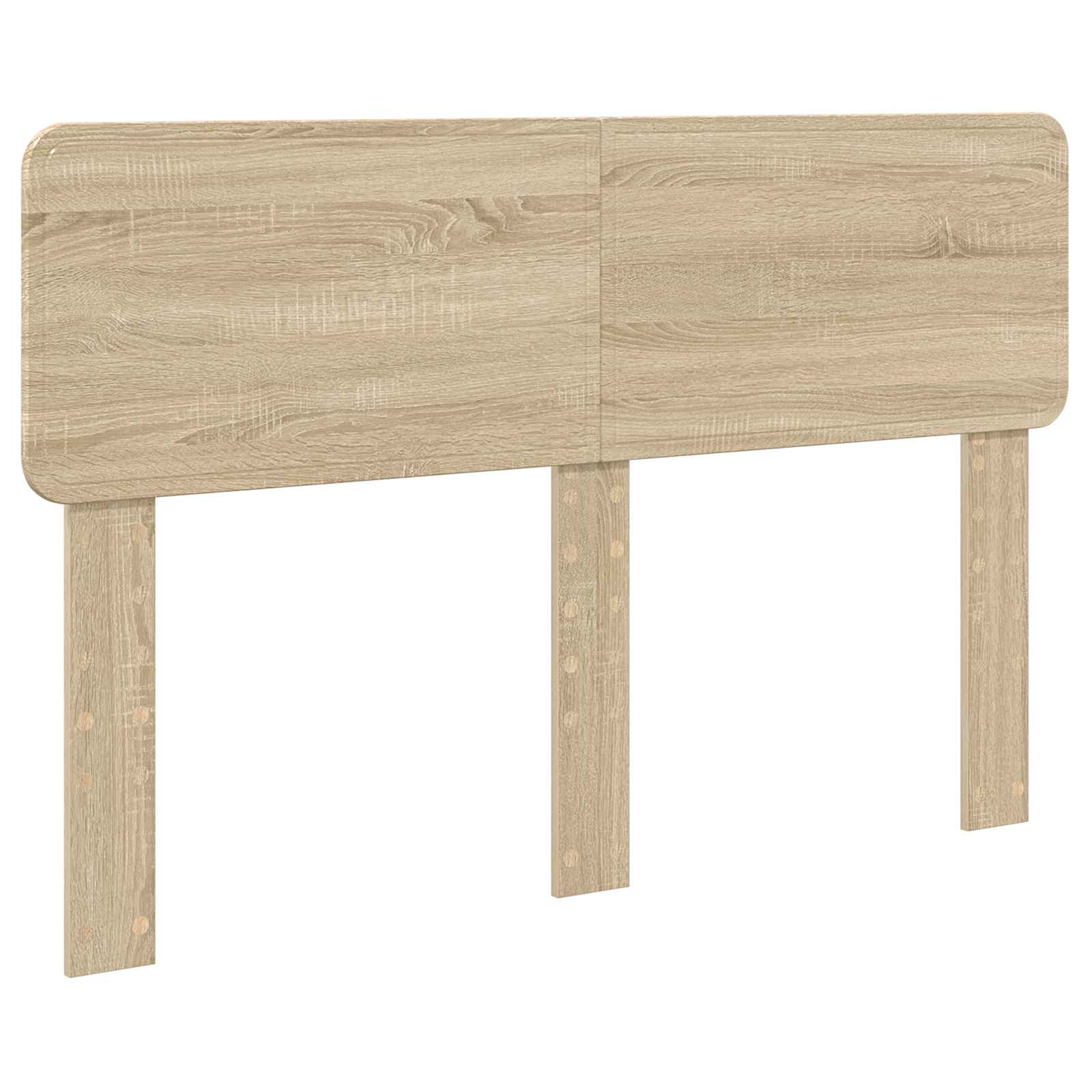 Aufbewahrungsbett Sonoma-Eiche 140 x 200 cm Holzwerkstoff