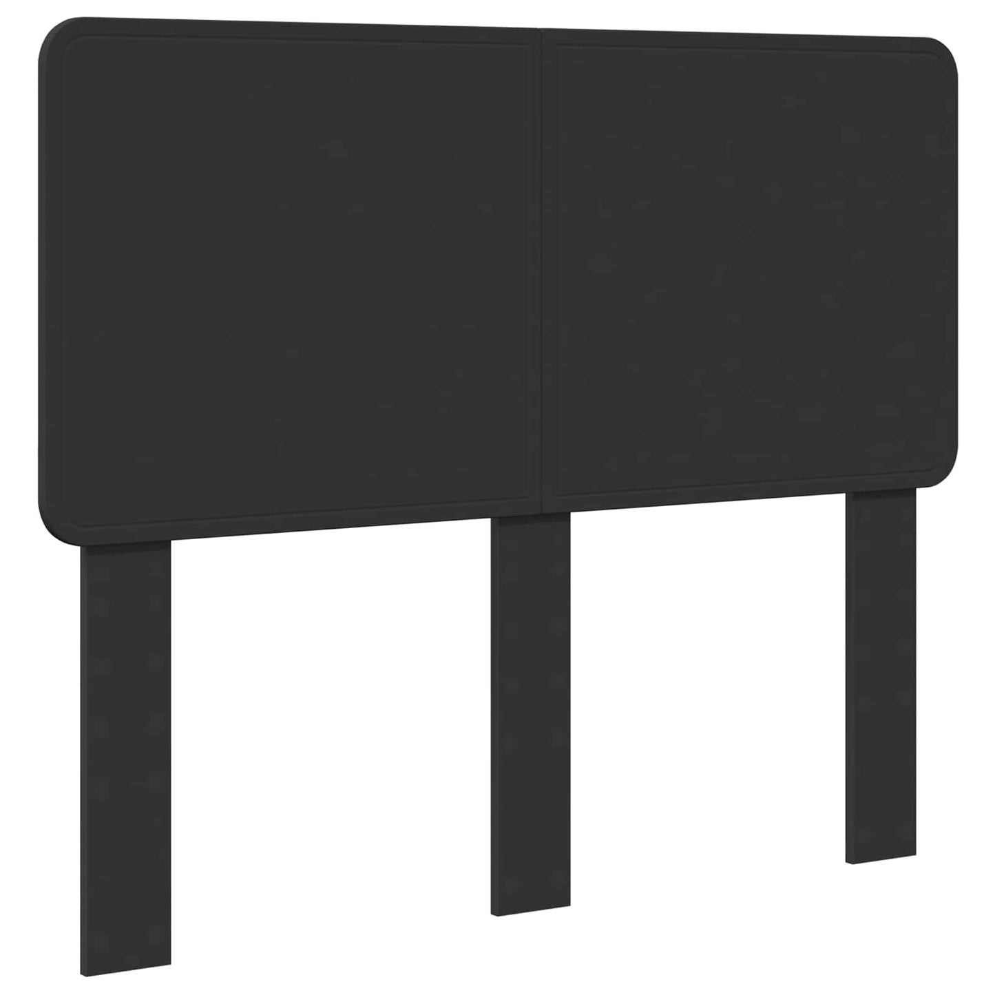 Bettrahmen Schwarz 120 x 200 cm Massives Kiefernholz