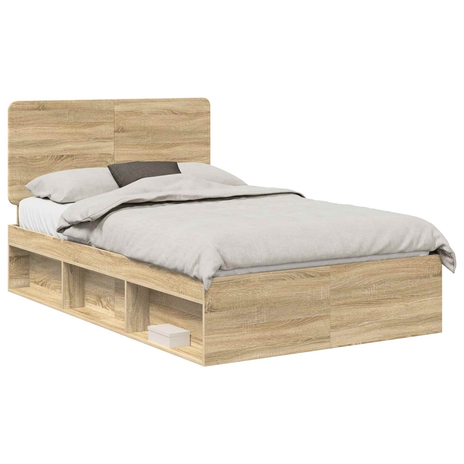 Bettrahmen Sonoma 120 x 200 cm Massives Kiefernholz