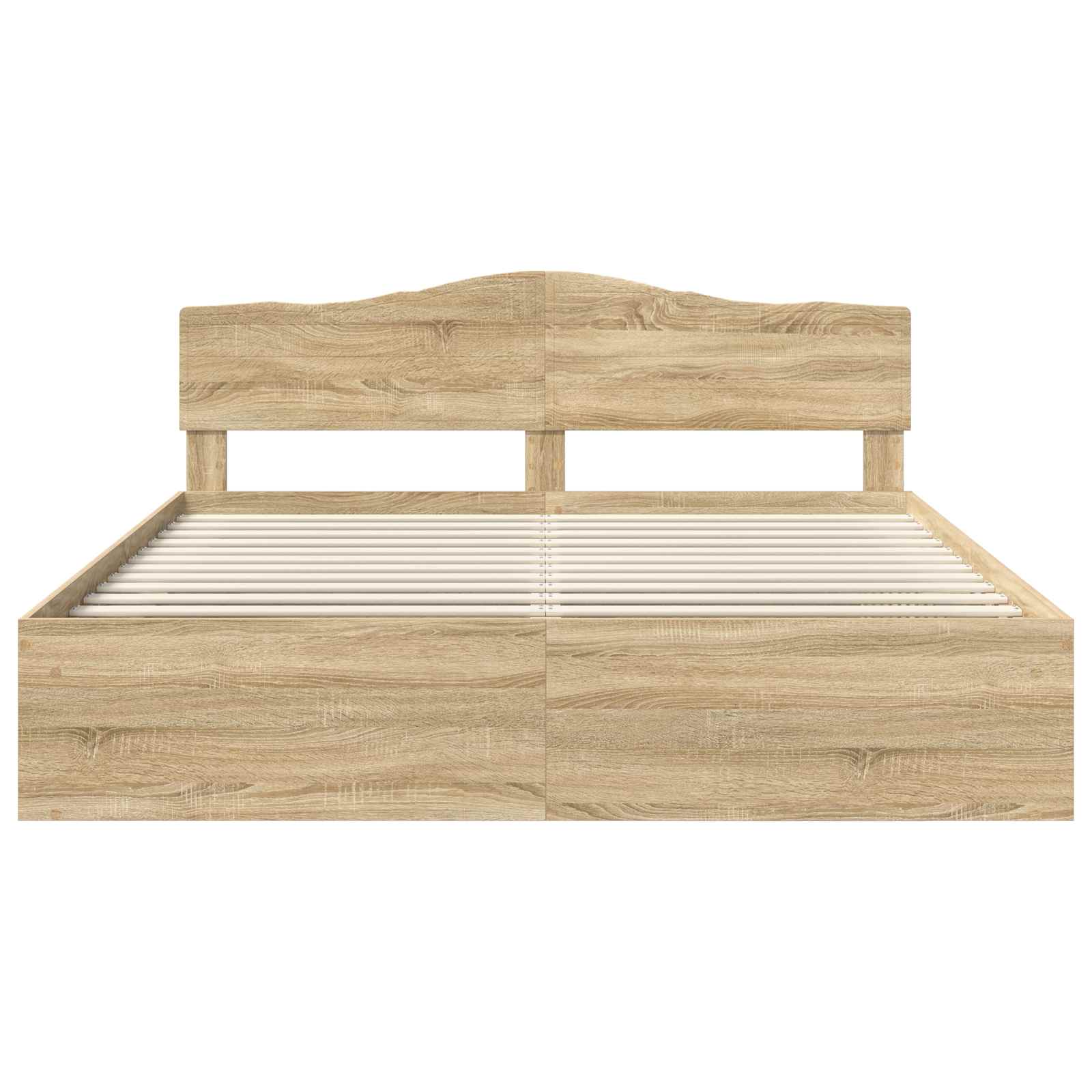 Bettrahmen Sonoma 200 x 200 cm Massives Kiefernholz