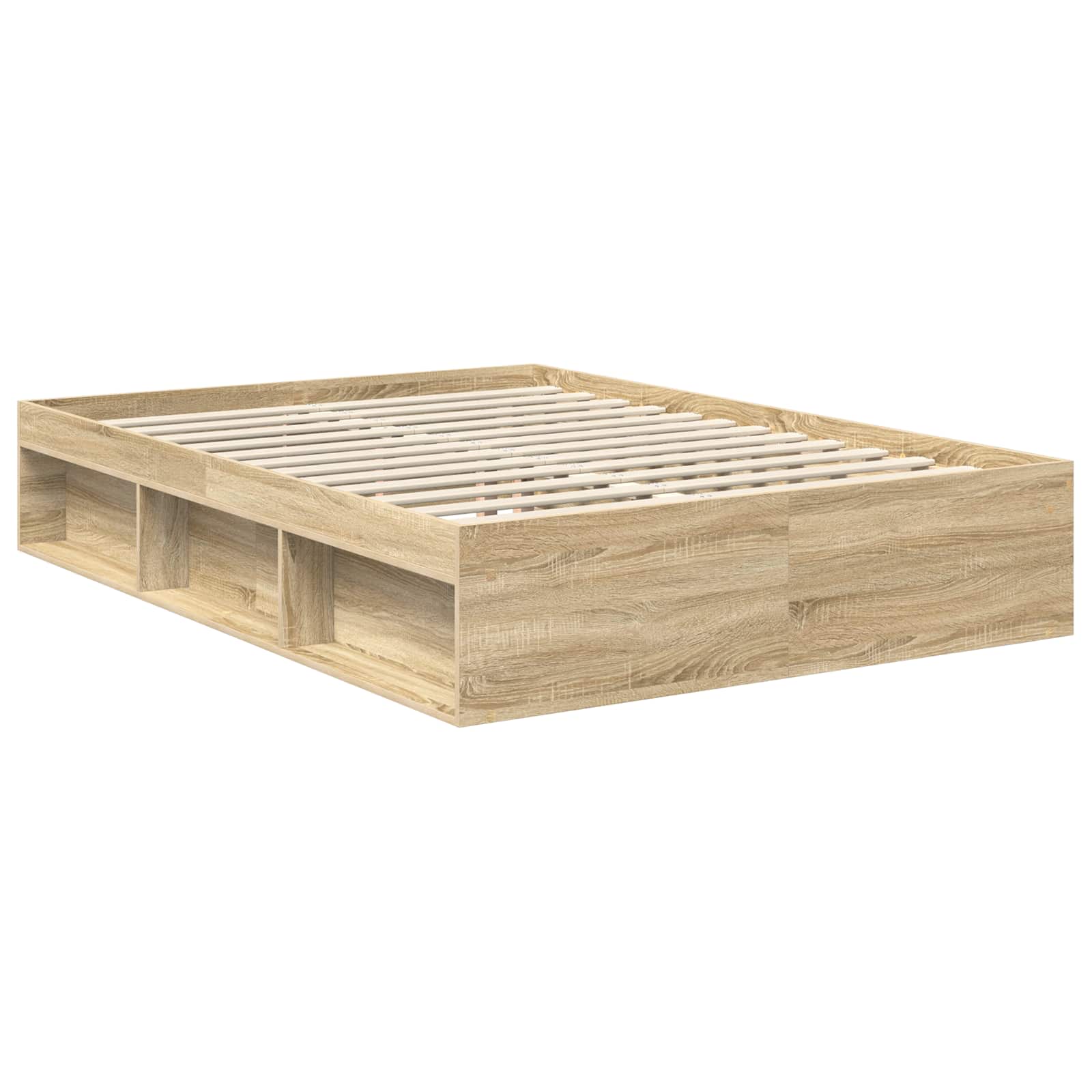 Bettrahmen Sonoma 140 x 190 cm Massives Kiefernholz