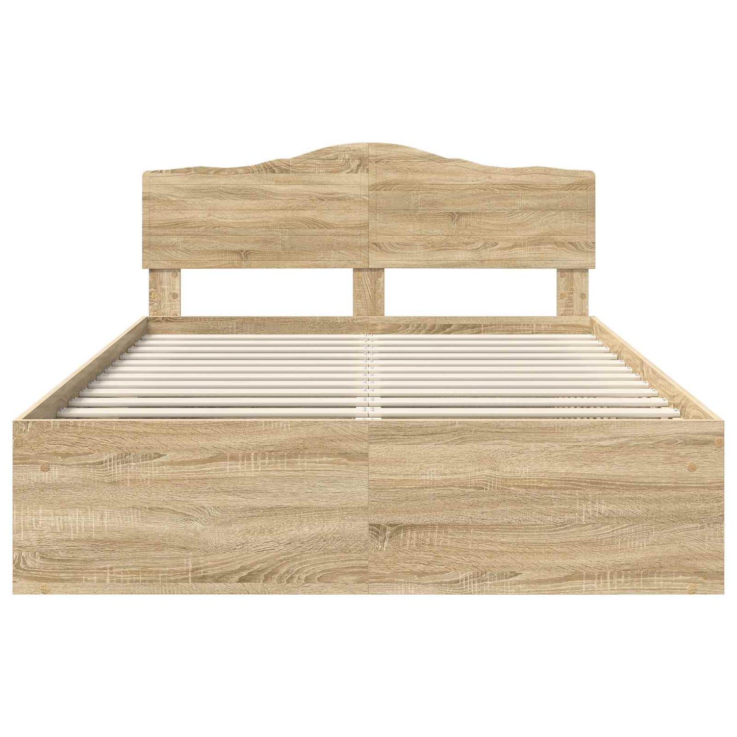 Bettrahmen Sonoma 140 x 190 cm Massives Kiefernholz
