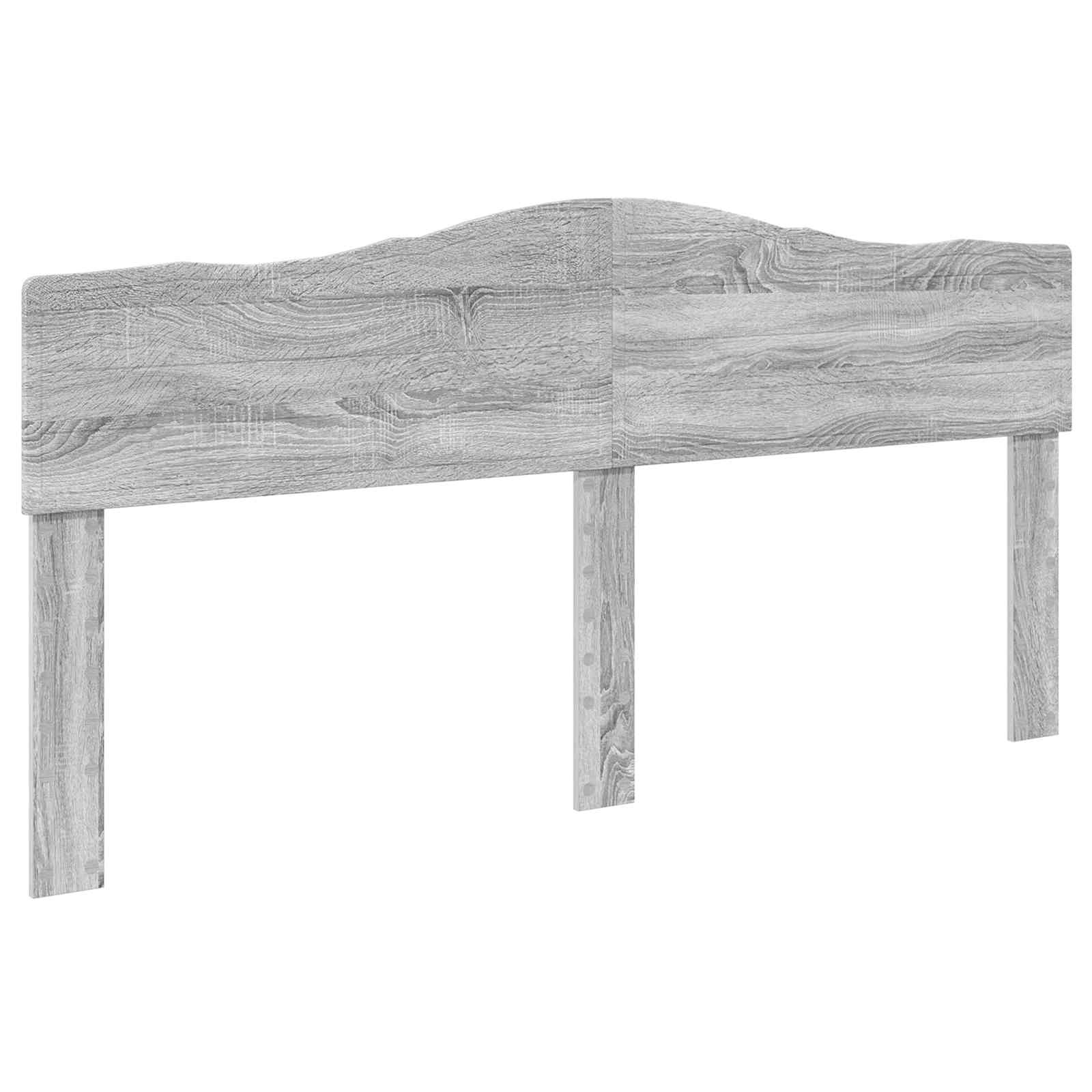 Bettrahmen Graues Sonoma 180 x 200 cm Ingenieurs Holz