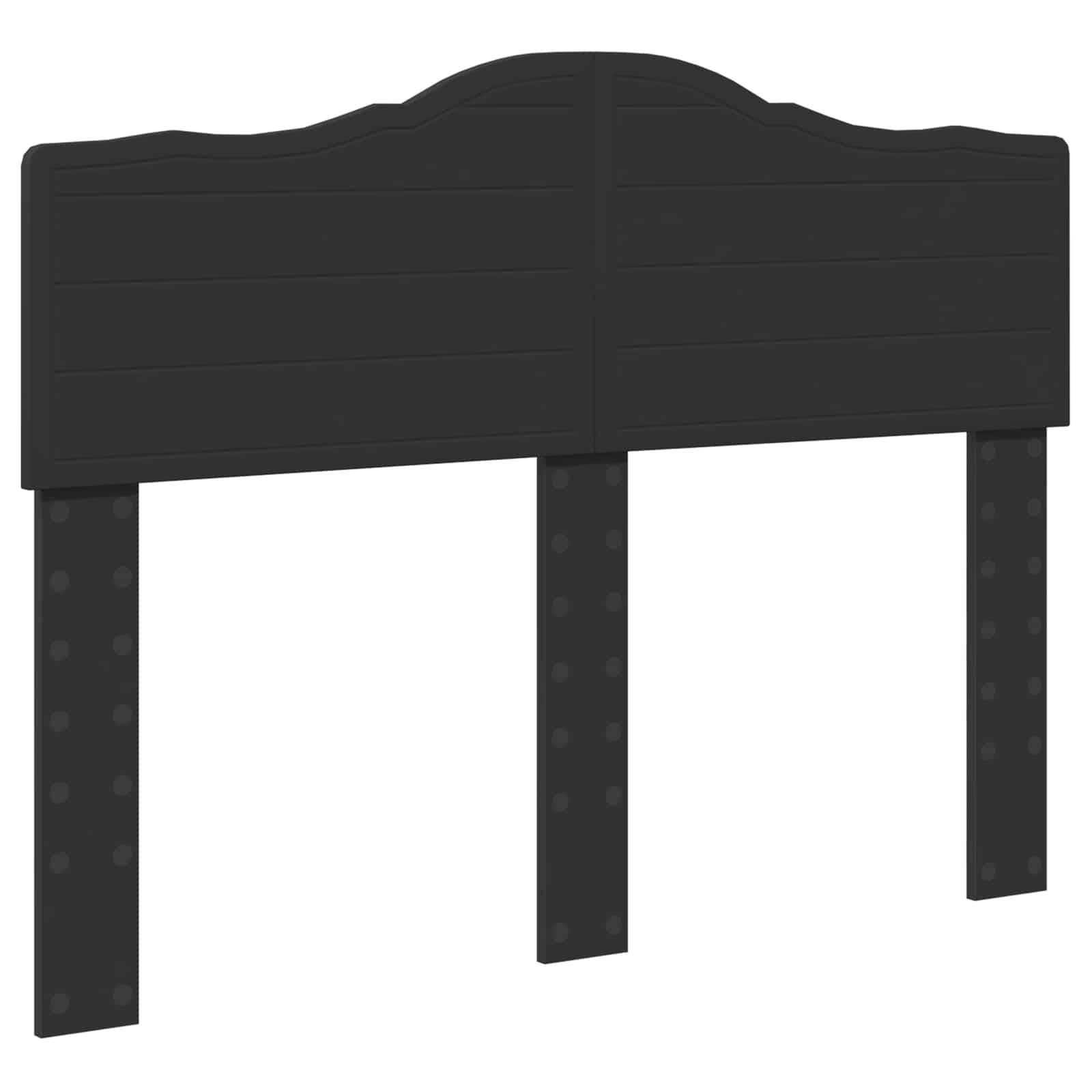 Bettrahmen mit Schubladen Schwarz 120 x 190 cm Ingenieurs Holz