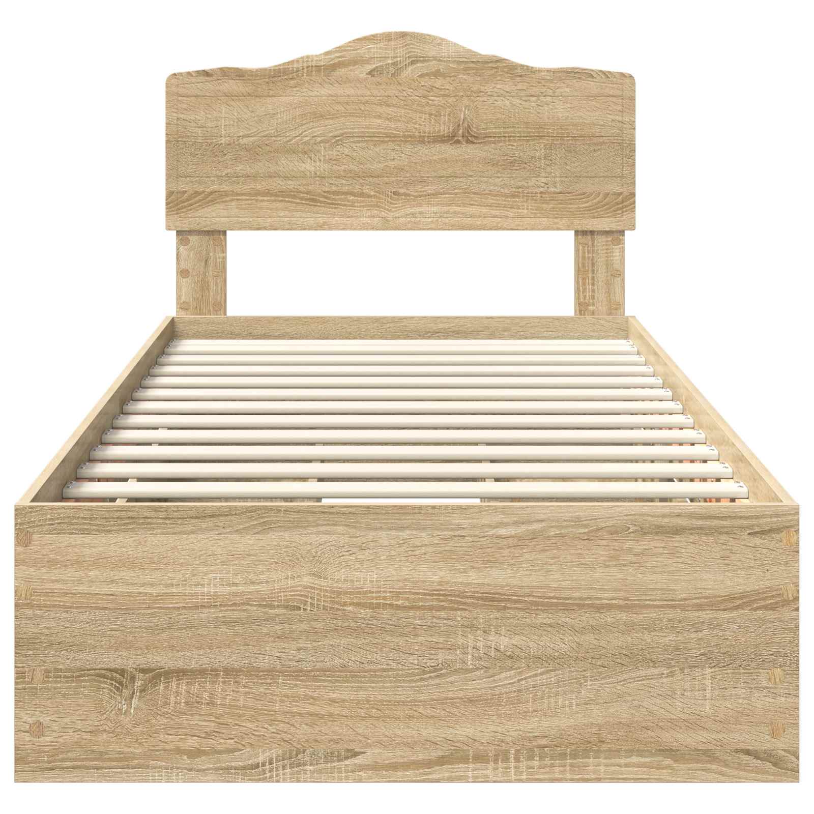 Bettrahmen Sonoma-Eiche 75 x 190 cm Ingenieurs Holz