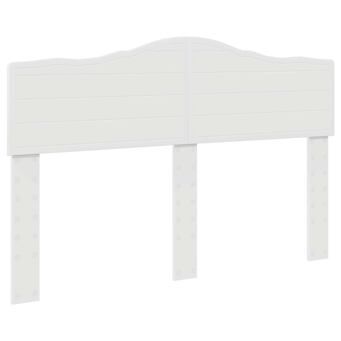 Bettrahmen mit Schubladen Weiß 140 x 200 cm Holzwerkstoff