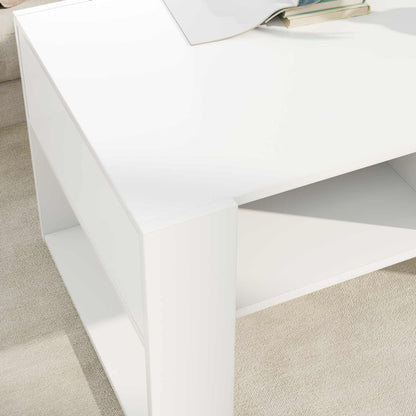 Couchtisch Weiß 92 x 53 x 45 cm Holzwerkstoff