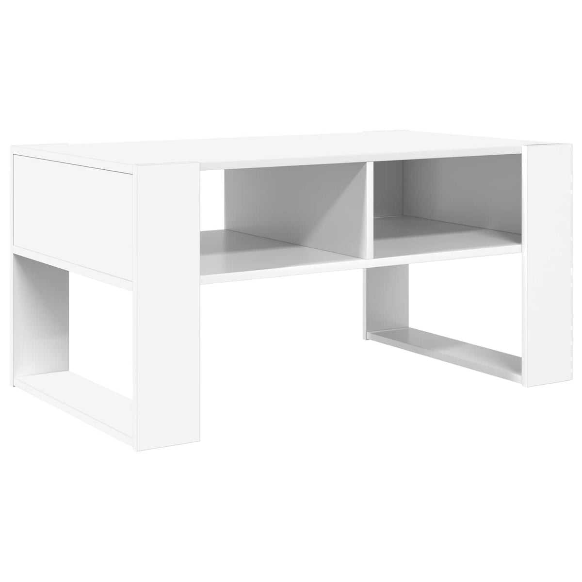 Couchtisch Weiß 92 x 53 x 45 cm Holzwerkstoff