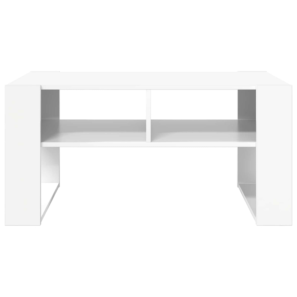 Couchtisch Weiß 92 x 53 x 45 cm Holzwerkstoff