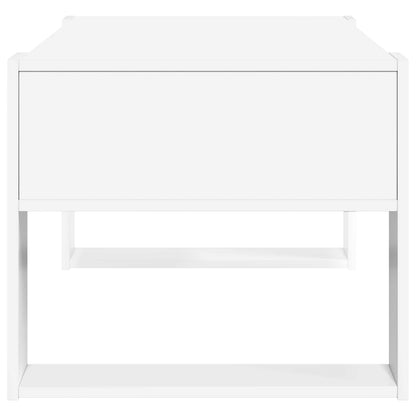 Couchtisch Weiß 92 x 53 x 45 cm Holzwerkstoff