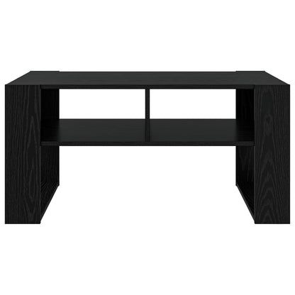 Couchtisch Schwarz Eichen-Optik 92 x 53 x 45 cm Holzwerkstoff