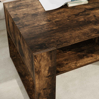 Couchtisch Räuchereiche 92 x 53 x 45 cm Holzwerkstoff