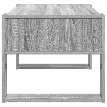 Couchtisch Sonoma-Grau 92 x 53 x 45 cm Holzwerkstoff