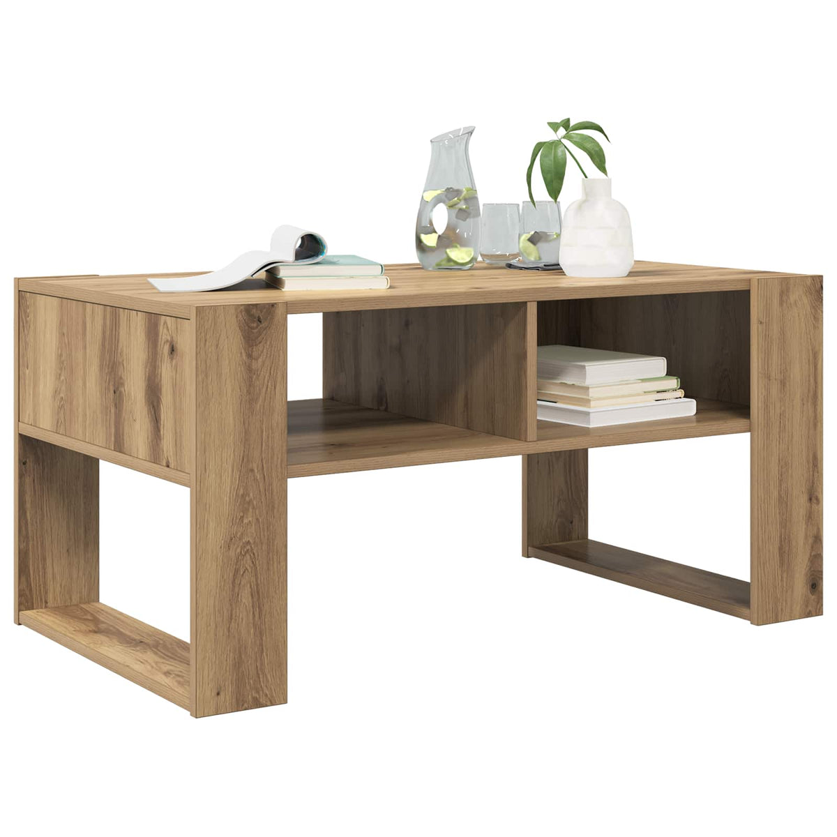 Couchtisch Artisan-Eiche 92 x 53 x 45 cm Holzwerkstoff