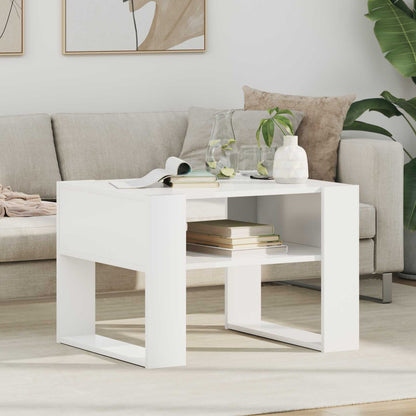 Couchtisch Weiß 66 x 53 x 45 cm Holzwerkstoff