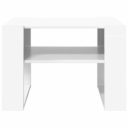Couchtisch Weiß 66 x 53 x 45 cm Holzwerkstoff