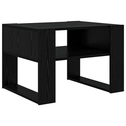 Couchtisch Schwarz Eichen-Optik 66 x 53 x 45 cm Holzwerkstoff