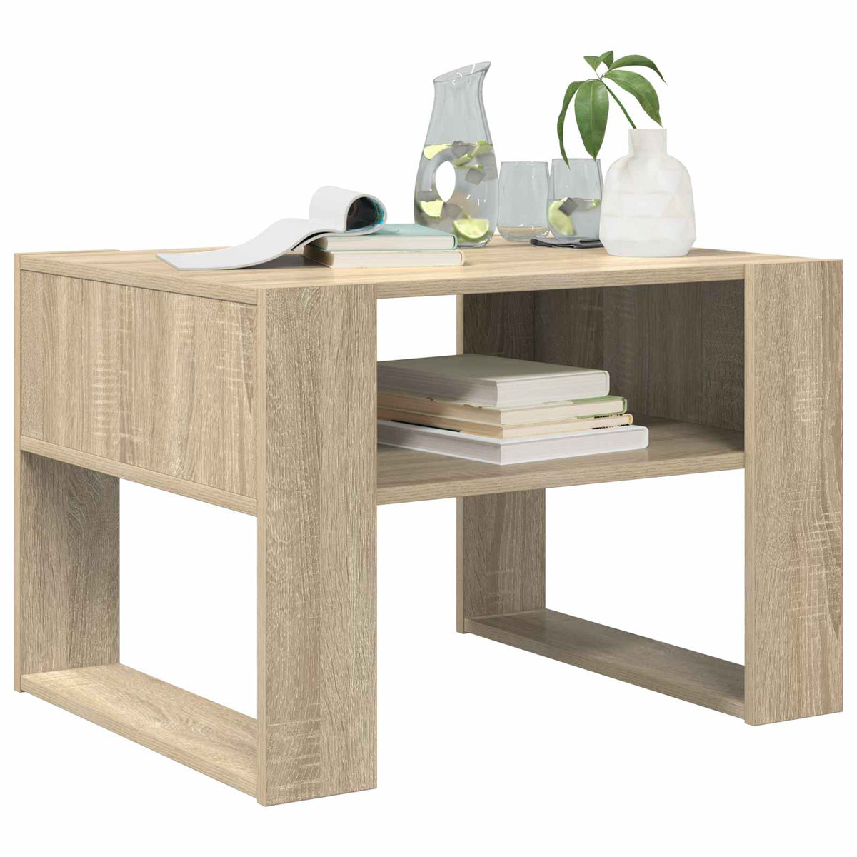 Couchtisch Sonoma-Eiche 66 x 53 x 45 cm Holzwerkstoff