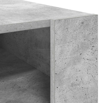 Couchtisch Beton Grau 66 x 53 x 45 cm Holzwerkstoff