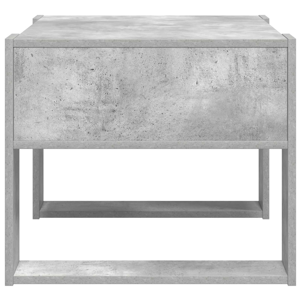 Couchtisch Beton Grau 66 x 53 x 45 cm Holzwerkstoff