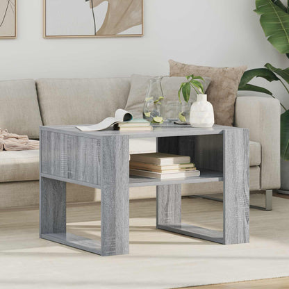 Couchtisch Sonoma-Grau 66 x 53 x 45 cm Holzwerkstoff