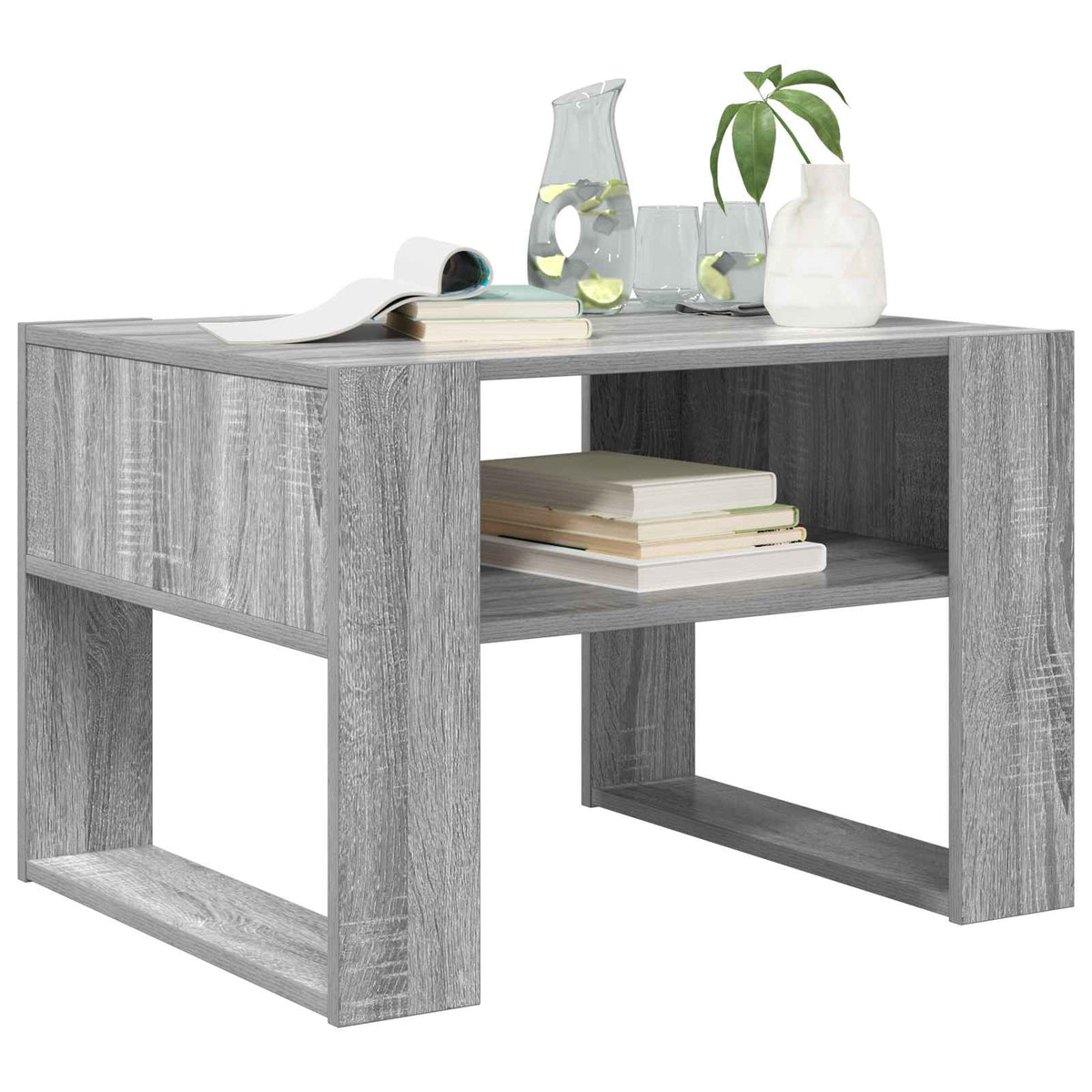 Couchtisch Sonoma-Grau 66 x 53 x 45 cm Holzwerkstoff