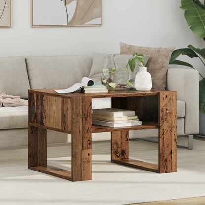 Couchtisch Altholz 66 x 53 x 45 cm Holzwerkstoff