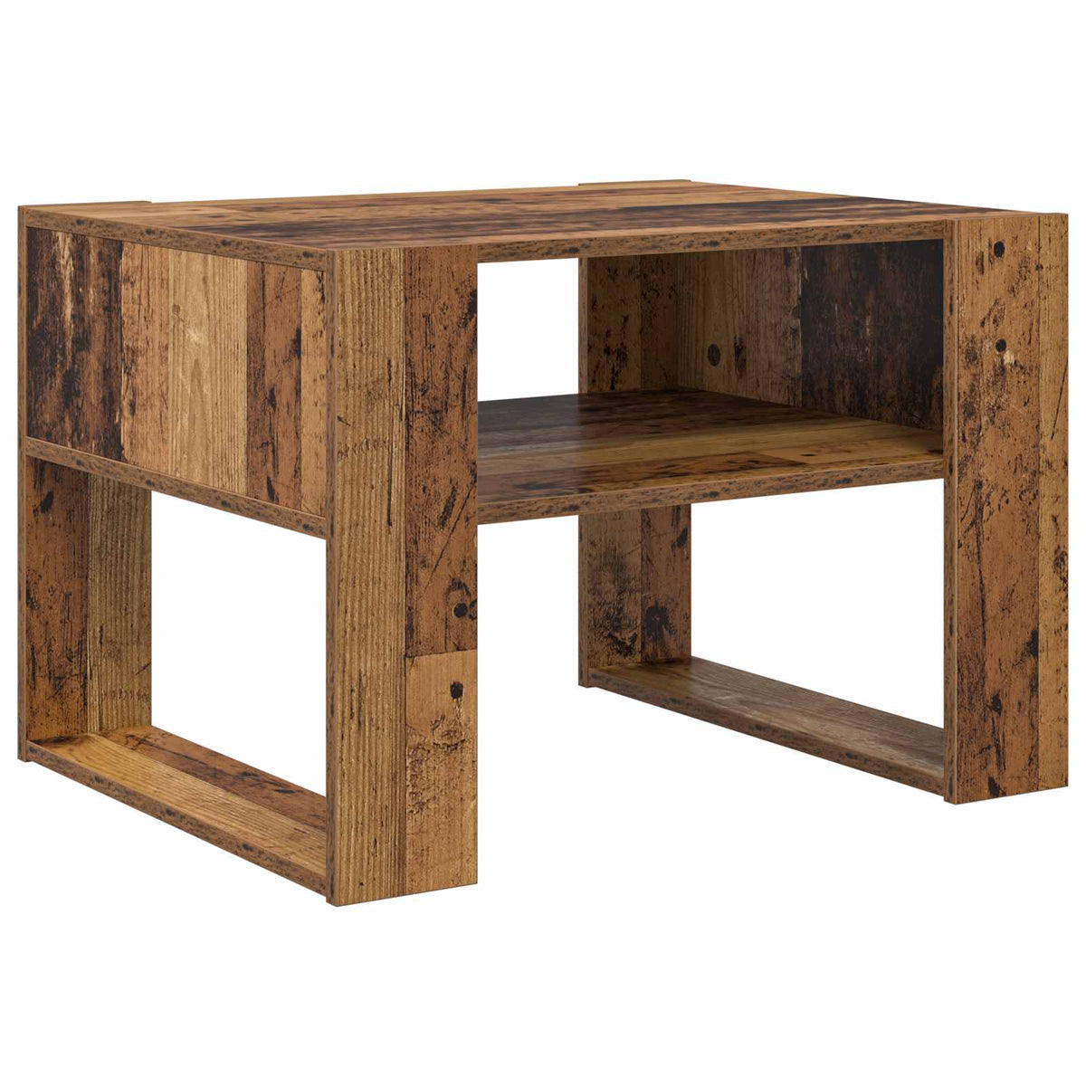 Couchtisch Altholz 66 x 53 x 45 cm Holzwerkstoff