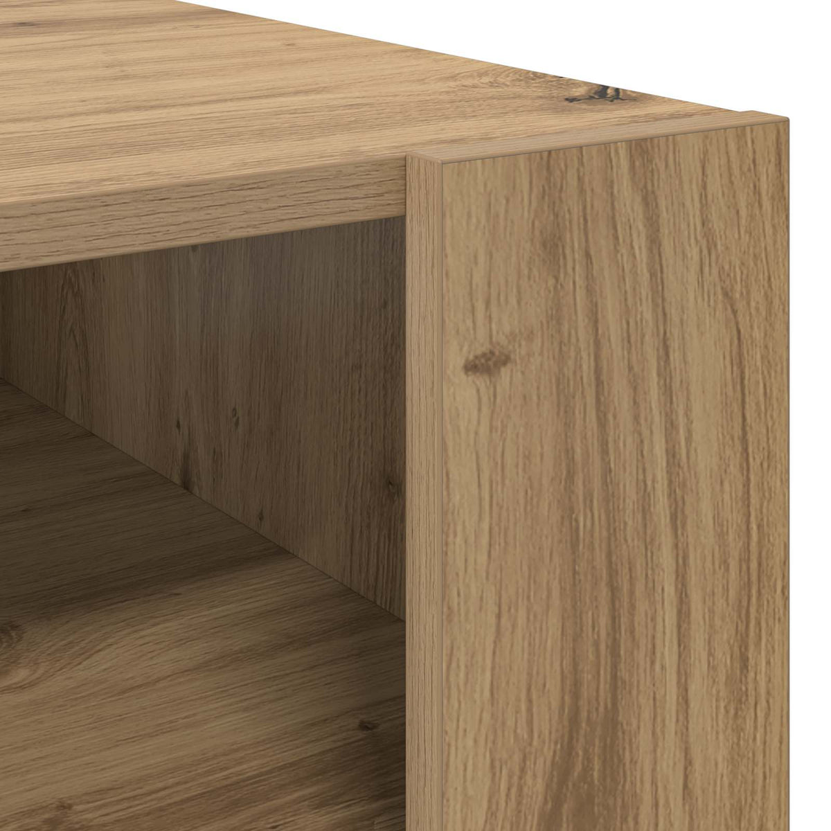 Couchtisch Artisan-Eiche 66 x 53 x 45 cm Holzwerkstoff