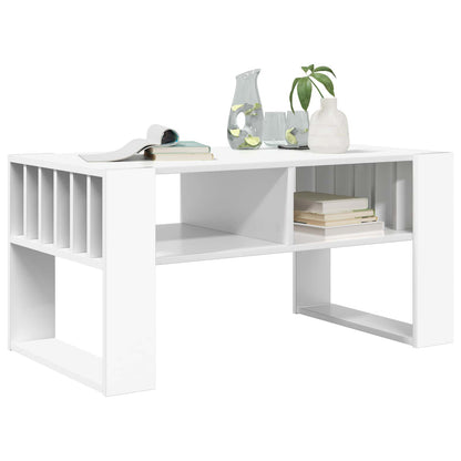 Couchtisch Weiß 92 x 49,5 x 45 cm Holzwerkstoff