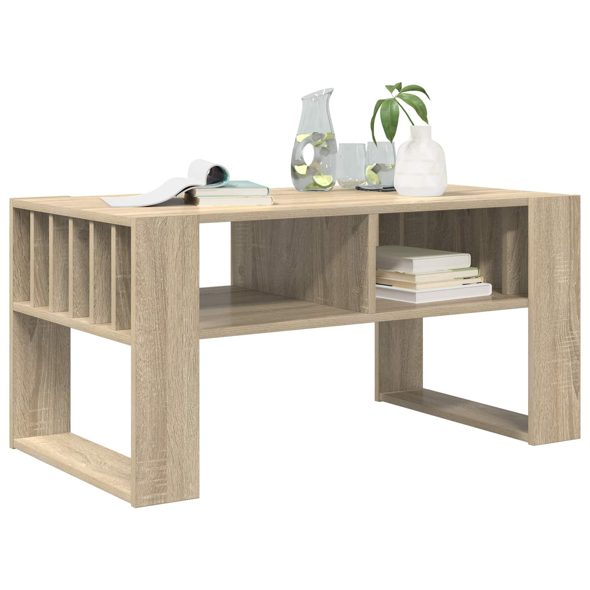 Couchtisch Sonoma-Eiche 92 x 49,5 x 45 cm Holzwerkstoff