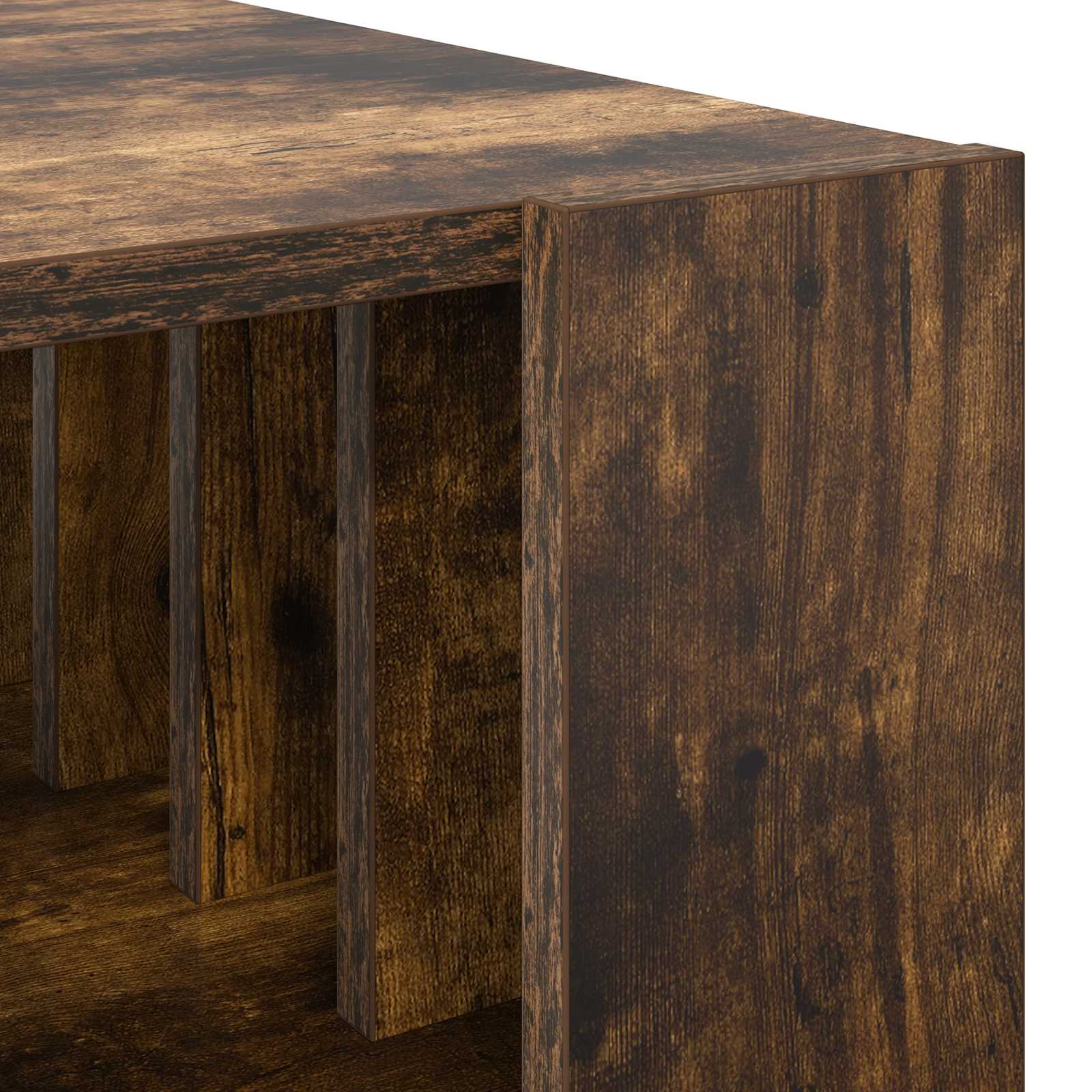 Couchtisch Geräucherte Eiche 92 x 49,5 x 45 cm Holzwerkstoff