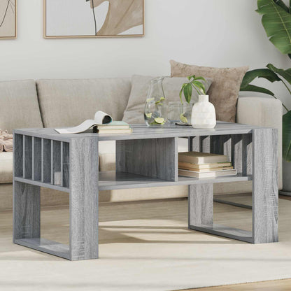 Couchtisch Sonoma-Grau 92 x 49,5 x 45 cm Holzwerkstoff
