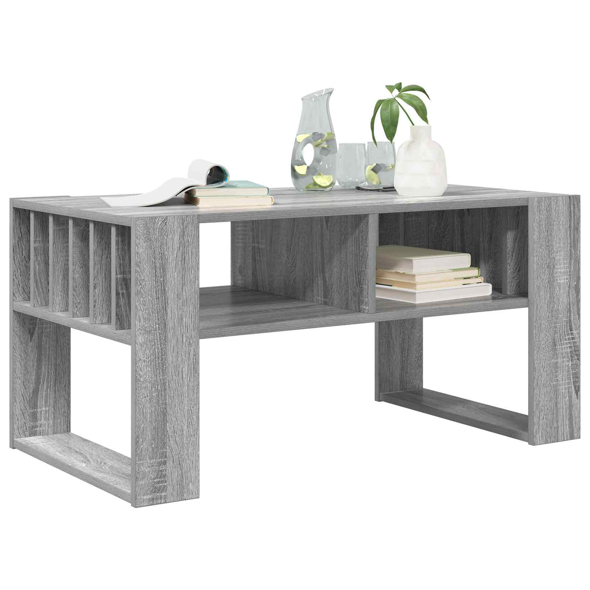 Couchtisch Sonoma-Grau 92 x 49,5 x 45 cm Holzwerkstoff