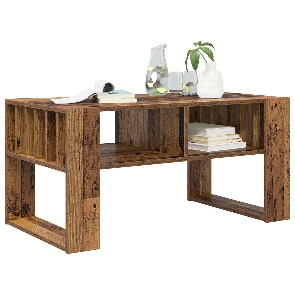 Couchtisch Altholz 92 x 49,5 x 45 cm Holzwerkstoff