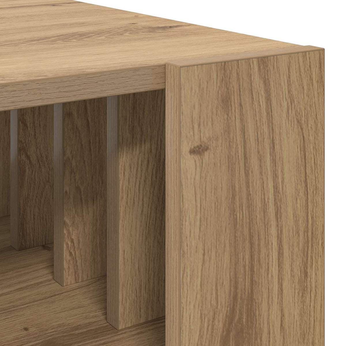 Couchtisch Artisan-Eiche 92 x 49,5 x 45 cm Holzwerkstoff