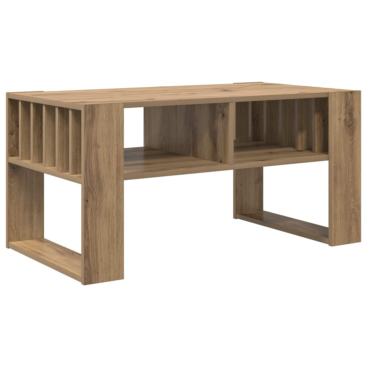 Couchtisch Artisan-Eiche 92 x 49,5 x 45 cm Holzwerkstoff
